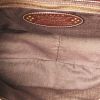 Celine Vintage Handbag in monogram canvas and purple leather - Detail D2 thumbnail