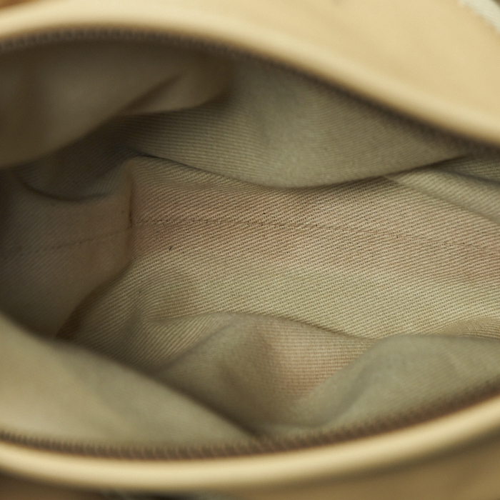 Sac à main Chloé Silverado petit modèle en python et cuir beige - Detail D2