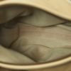 Bolso de mano Chloé Silverado modelo pequeño en piel de pitón y cuero beige - Detail D2 thumbnail