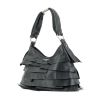 Saint-Tropez handbag in black leather - 00pp thumbnail