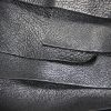 Saint-Tropez handbag in black leather - Detail D3 thumbnail