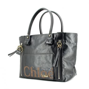 Chloé en cuir noir