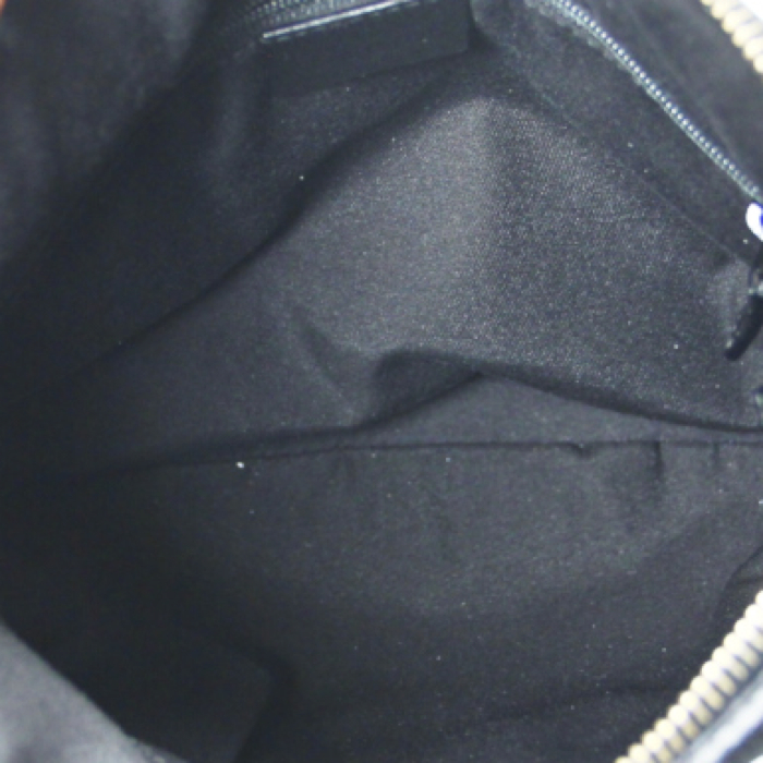 Gucci in monogram suede and black leather - Detail D2