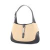 Bardot handbag in beige felt lined whool and black leather - 00pp thumbnail