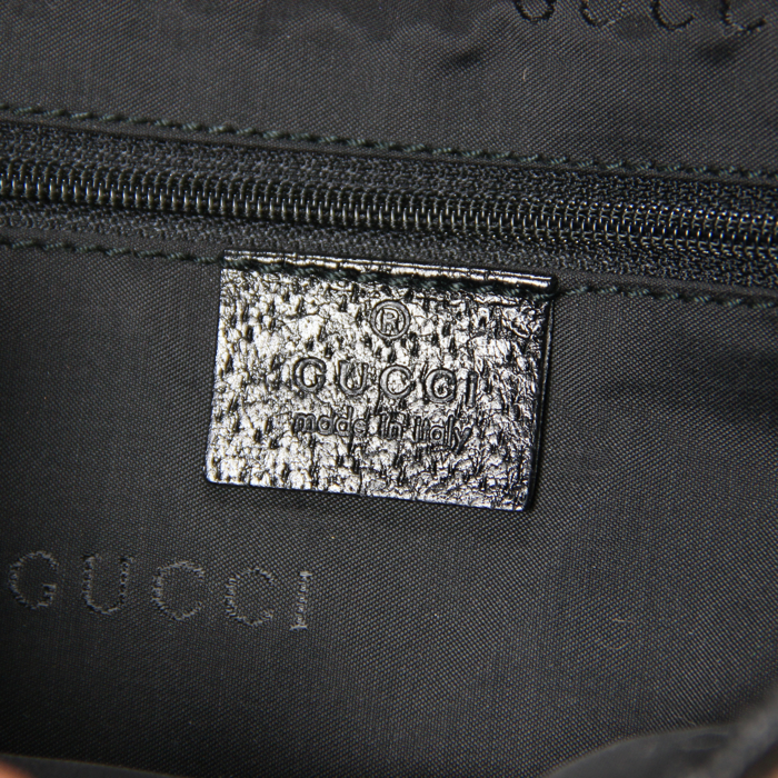 Borsa Bardot in feltro di lana beige e pelle nera - Detail D3