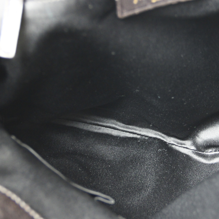 Yves Saint Laurent Tribute small model in brown leather - Detail D2
