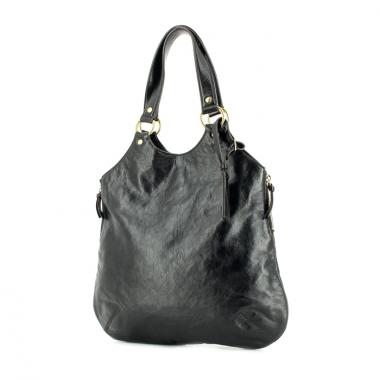 Yves Saint Laurent Tribute en cuero marron