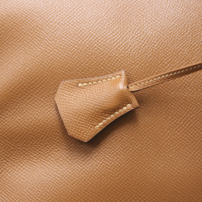 Hermès Kelly 35 cm in gold leather - Detail D4