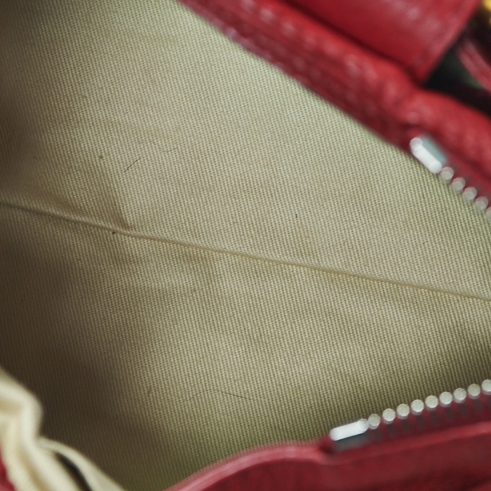 Chloé Paddington small model in red leather - Detail D3