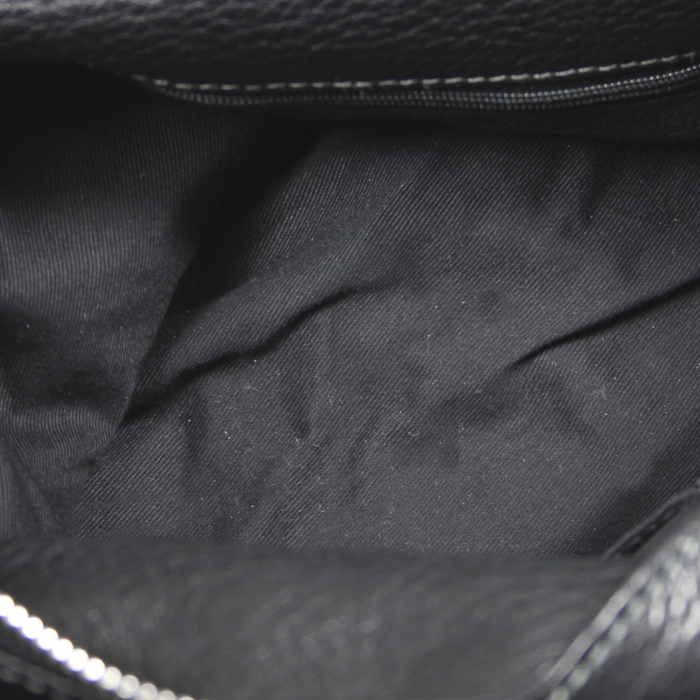 Bolso de mano Paddington - Shop Bag en cuero negro - Detail D2