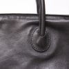 Bottega Veneta Travel bag in black leather - Detail D4 thumbnail