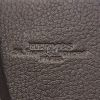 Hermes Tote Shopping bag in brown leather - Detail D3 thumbnail