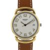 Reloj de pulsera Hermes Pullman de oro chapado - 00pp thumbnail