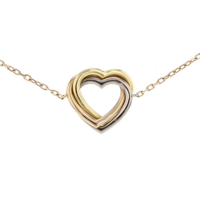 Cartier 3 golds Trinity Heart bracelet - Detail D1