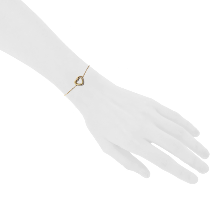 Cartier bracelet Trinity Coeur 3 Ors - Detail D2