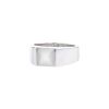 Cartier white gold and moon-stone Tank ring - 00pp thumbnail
