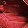 Shopping bag in pelle rossa Saffiano - Detail D2 thumbnail
