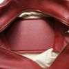 Borsa da viaggio Hermès Plume in pelle rossa e crine di cavallo intrecciato - Detail D2 thumbnail