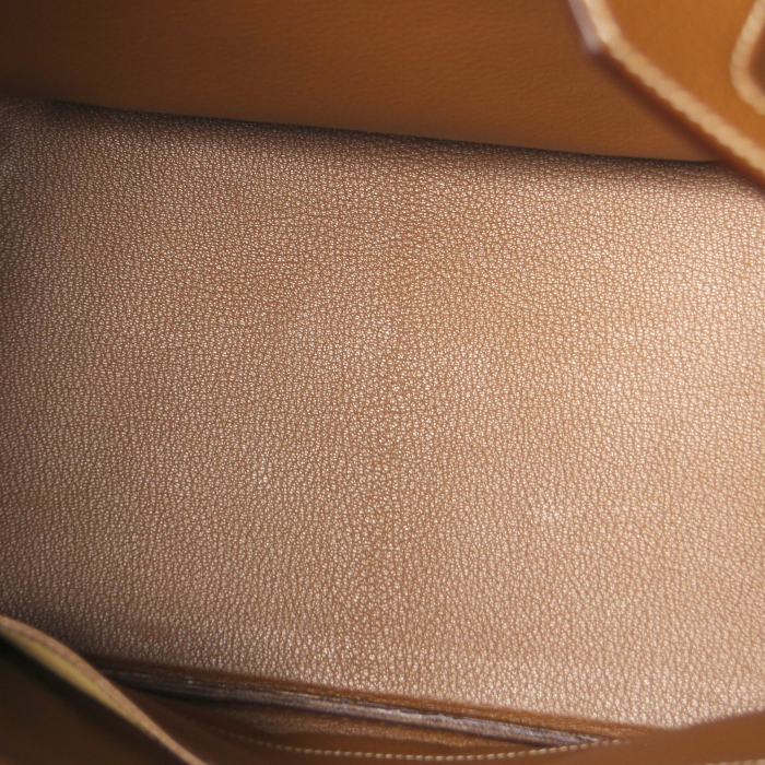 Hermès Birkin 35 cm en cuir gold - Detail D2