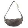 Bag in brown leather - 360 thumbnail