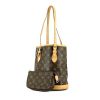 Louis Vuitton Petit Bucket in Monogram canvas and natural leather - 00pp thumbnail