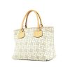 Celine in grey and white printed canvas and natural leather - 00pp thumbnail