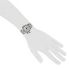 Reloj de pulsera Cartier Pasha Ref. 2378 de acero - Detail D1 thumbnail