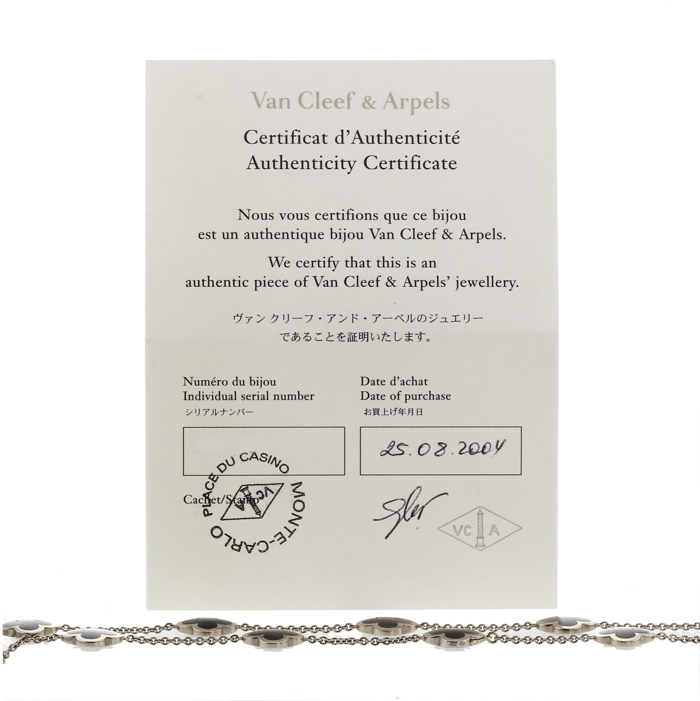 Van Cleef & Arpels Alhambra Necklace 254086 | Collector Square