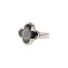 Van Cleef and Arpels white gold and grey mother-of-pearl Alhambra ring - 00pp thumbnail