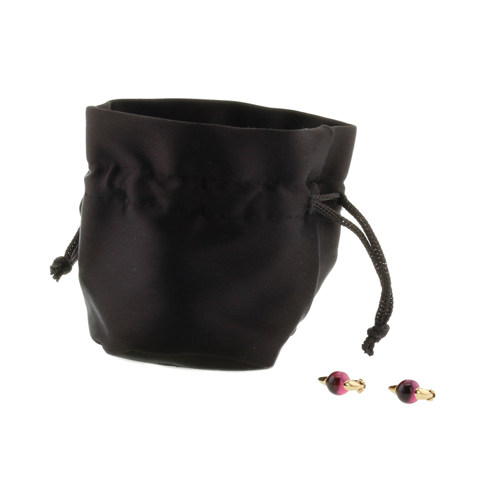 Pomellato pendientes M'amma Non M'amma en oro amarillo