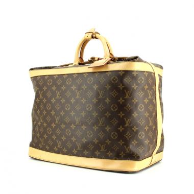 Bolsa de viaje Cruiser en lona Monogram y cuero natural