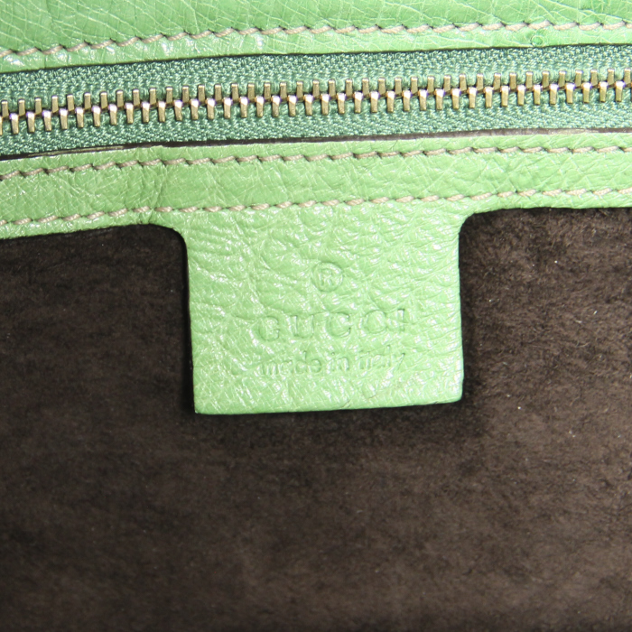 Gucci in green ostrich - Detail D2