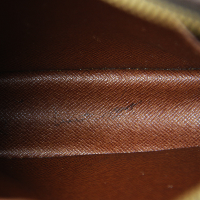 Louis Vuitton Danube in Monogram canvas and natural leather - Detail D2