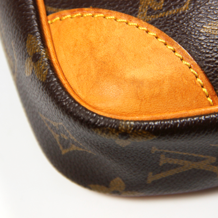 Louis Vuitton Danube in Monogram canvas and natural leather - Detail D3