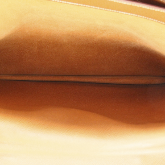 Borsa portadocumenti in pelle Epsom gold - Detail D2