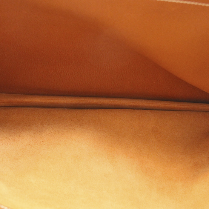 Borsa portadocumenti in pelle Epsom gold - Detail D3