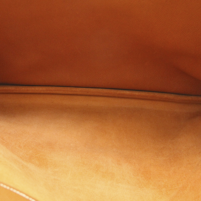Borsa portadocumenti in pelle Epsom gold - Detail D4