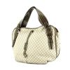 Celine Bittersweet in beige Monogram canvas and green leather - 00pp thumbnail