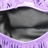 Yves Saint Laurent Saint-Tropez en suédine violette - Detail D2 thumbnail