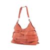Saint-Tropez small model handbag in orange leather - 00pp thumbnail