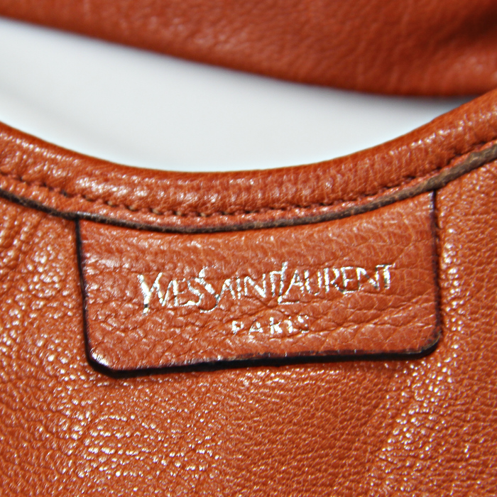 Borsa Saint-Tropez modello piccolo in pelle arancione - Detail D4