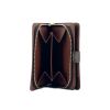 Louis Vuitton Viennois wallet in monogram canvas and brown leather - Detail D2 thumbnail