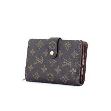 Louis Vuitton portefeuille Viennois en toile monogram et cuir marron