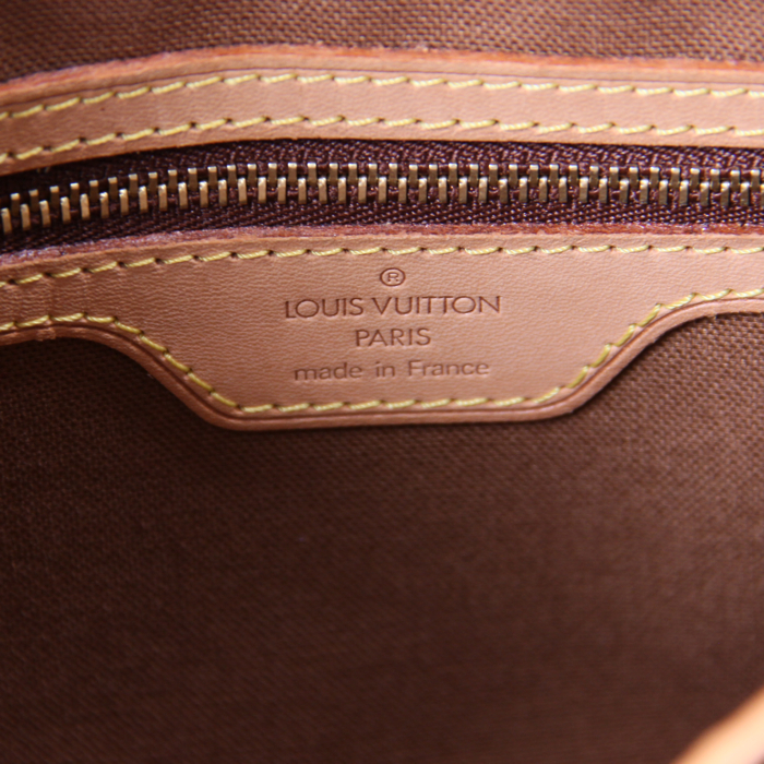 Louis Vuitton Luco en toile Monogram et cuir naturel - Detail D3