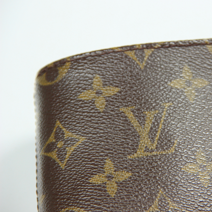 Louis Vuitton Luco en toile Monogram et cuir naturel - Detail D4