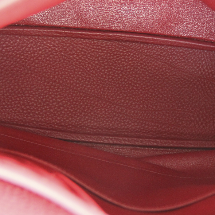 Borsa Christine in pelle bordeaux - Detail D2
