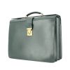 Porta-documentos Louis Vuitton en cuero taiga verde - 00pp thumbnail