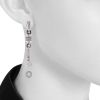 Bulgari pair of white gold and diamonds B.Zero1 earrings - Detail D1 thumbnail