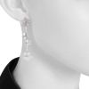 Fred pair of white gold and diamonds "Lucifer" earrings - Detail D1 thumbnail