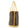 Shopping bag Louis Vuitton Bucket modello grande in tela monogram e pelle naturale - 00pp thumbnail